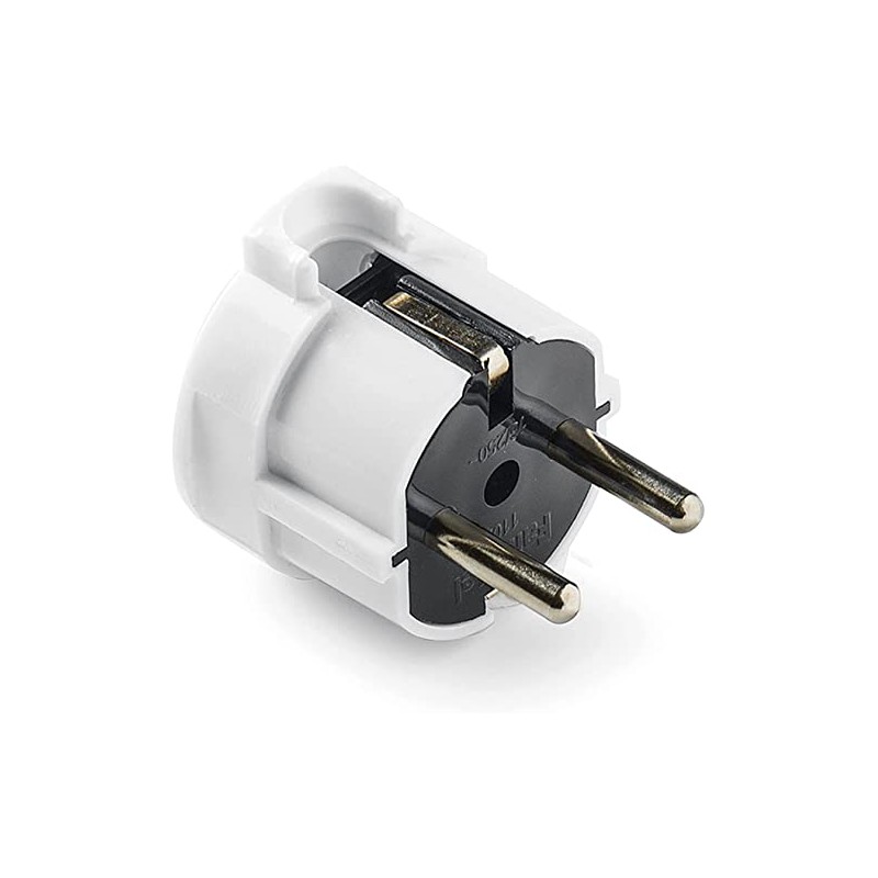 cablepelado Schuko angled plug 16 A