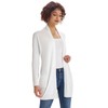 Women's Casual Loose Long Open Front Sweater Cardigans with Pockets