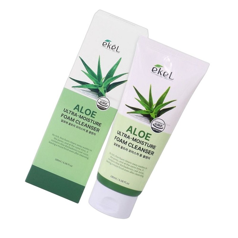 Ikel 이켈 여행용 울트라 모이스처 폼 클렌저 알로에 180ml 1개