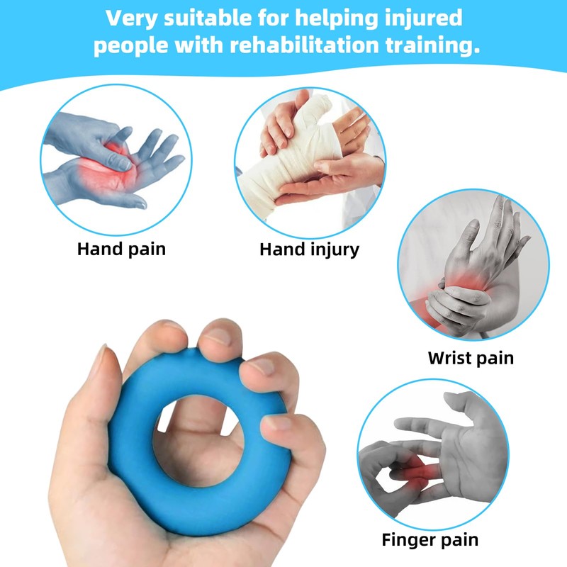 3PCS Hand Grips Strengthener Safe and Reliable No Bad Smell