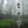 Rain Chains Direct Contempo Rain Chain, 8.5 Feet Length, Aluminum,