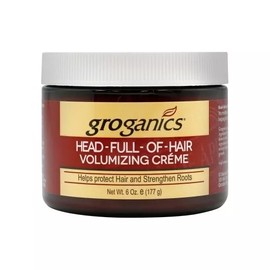Groganics HEAD-FULL-OF-HAIR VOLUMIZING CREME 6 oz 177 g