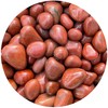 GAF TREASURES Wholesale Red Jasper Tumbled Stones, Polished Red Jasper