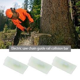 SG Store Pack of 12 Chainsaw Chain Guide Bumper Strip Chainsaw Chain Guide Anti-Collision Strips Compatible with STIHL MS291 MS311 MS341 Chainsaw Replacement Parts