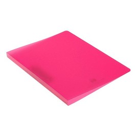 etranger di costarica A4 File Z Lever Transparency , safety pink