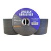 100 Pack 4.5" Cut-Off Wheels Lincoln Abrasives .040" Metal &