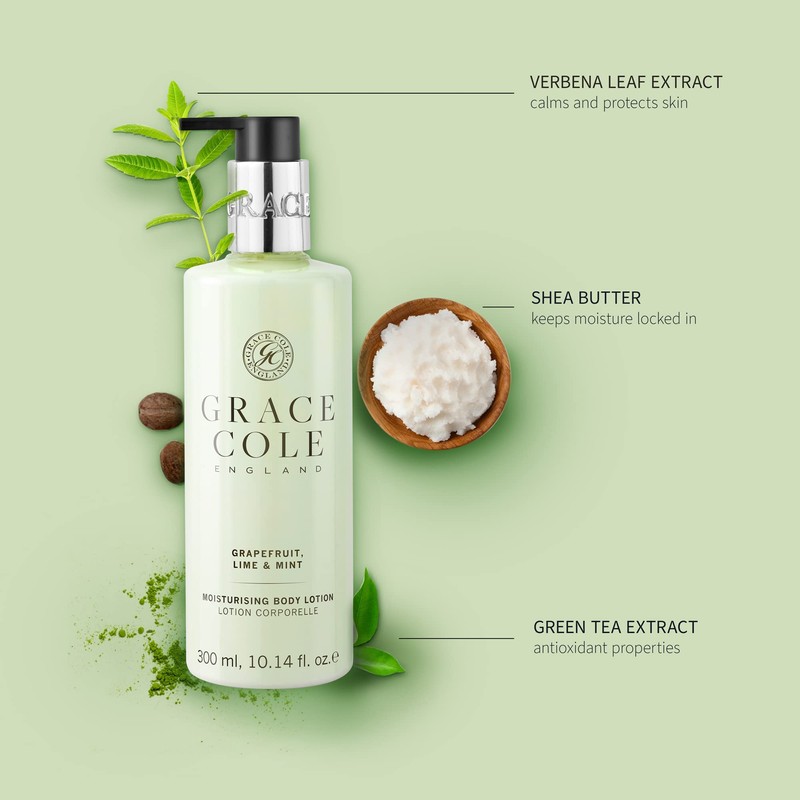 Grace Cole Grapefruit, Lime & Mint Hand Lotion 1 x