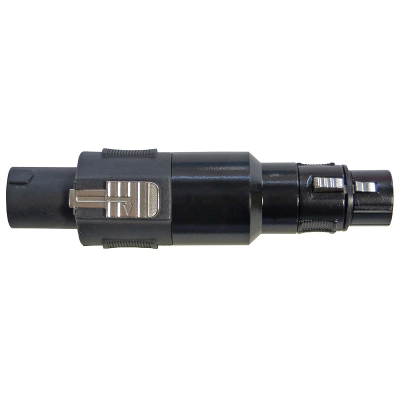 keepdrum ADA038 Speakon Adaptor XLR Female 3-Pin to Speakon Male