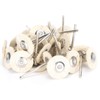 Pack of 30 Wire Brushes Wire Brush Set Polishing Cleaning