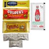 (pack of 80) Hellmann's Mayonnaise, Heinz Ketchup, Spicy Brown Mustard,