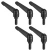 TA-VIGOR 5Pcs Adjustable Clamping Lever Handles, M8 x 16mm Locking