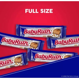 Nestle Baby Ruth Milk Chocolate Candy Bars, 1.9 Ounce Bar (Pack of 24)