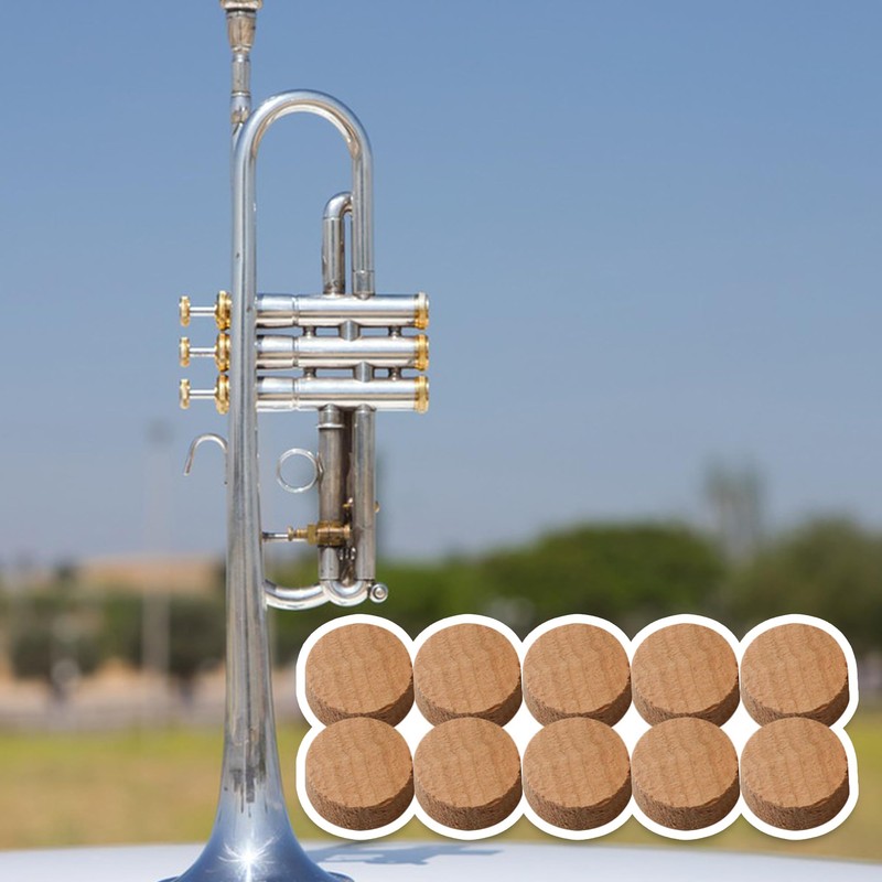 Mxfans Trumpet Cornet Baritone Tuba Water Key Spike Valve Cork