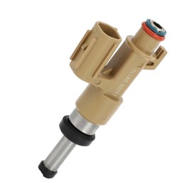 REPAIROCK 1 Pc Fuel Injector for Toyota Tundra 2007-2008 Engine Fuel Injection Nozzle No.2320909110 12 Holes Plastic Khaki