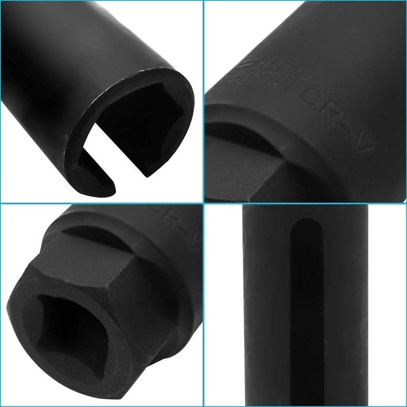 SUNWAN 22mm 1/2" Car Oxygen Sensor Lambda Installation Socket Tool