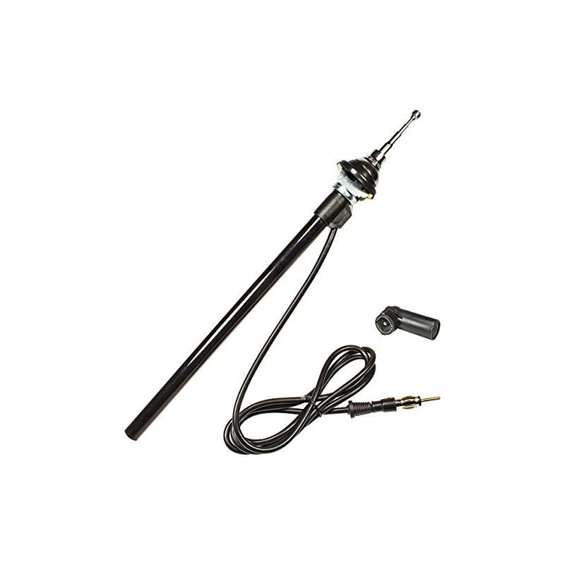 tomzz Audio 1000-040 Universal Telescopic Antenna for Mudguard Mounting Large
