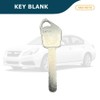 AKS KEYS Uncut Key Blank Test Blade Replacement for Subaru