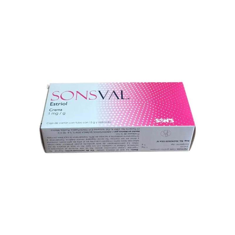 Sonsval Estriol Crema 1m/g Tubo Con 15g Y Aplicador
