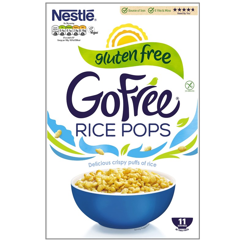 Nestle Gofree Rice Pops 350g