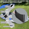 Universal Boat Caddy Organizer Mesh Bag, Plastic Frame Net Pocket,