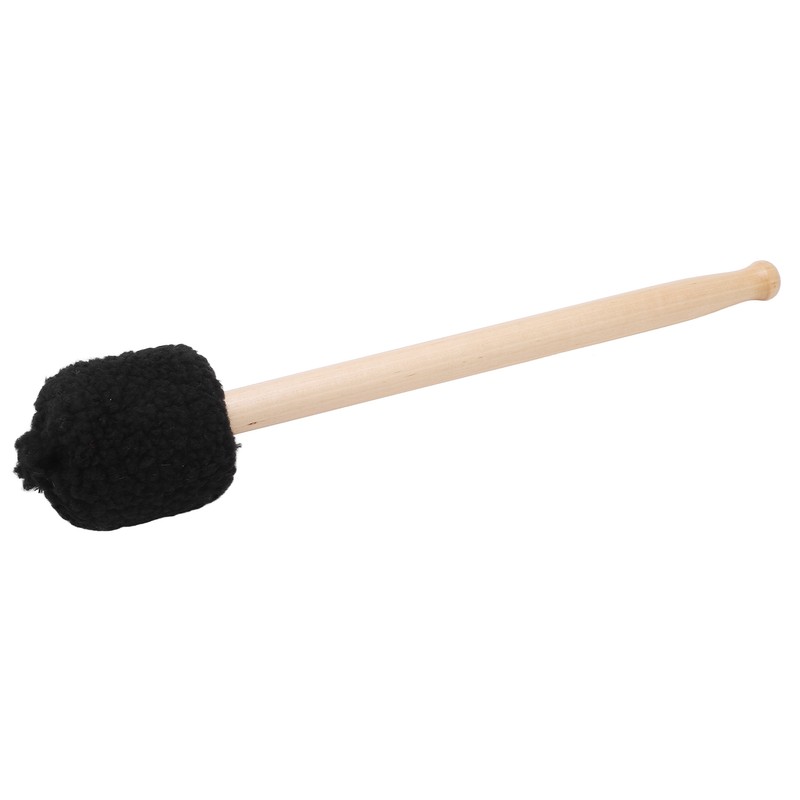 Drum Mallet Stick Drumstick Plush Head Maple Wood Handle for
