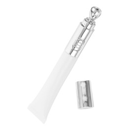 SAFIGLE 20ml Airless Eye Cream Container Metal Massage Head Portable Zinc Alloy Tube for Travel Eye Gel and Lip Gloss for Skincare and Cosmetic Applications