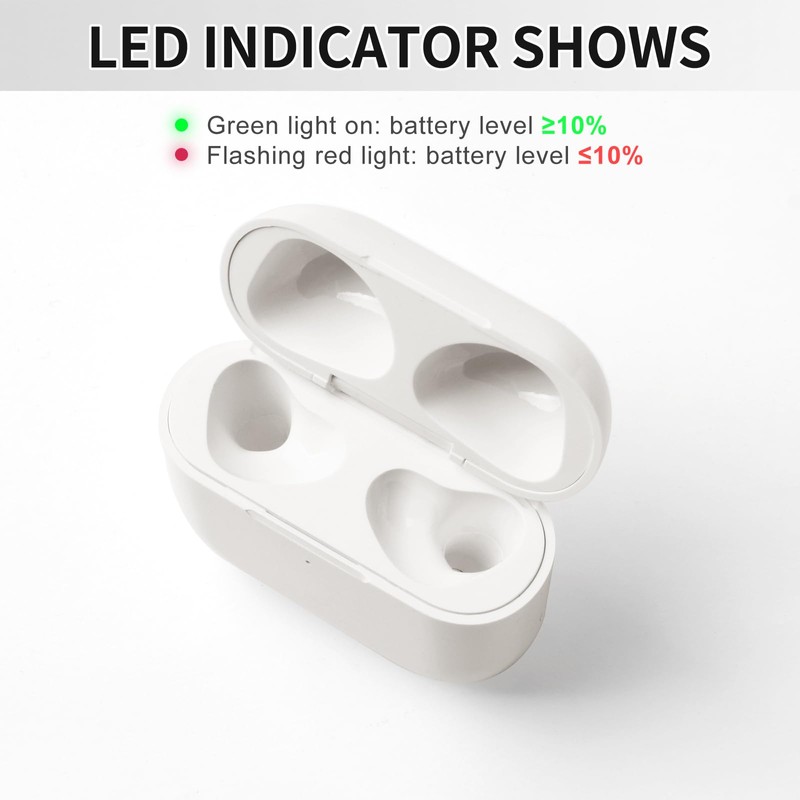 Wireless Charging Case Replacement Compatible with AirPods 3rd Generation, Charger