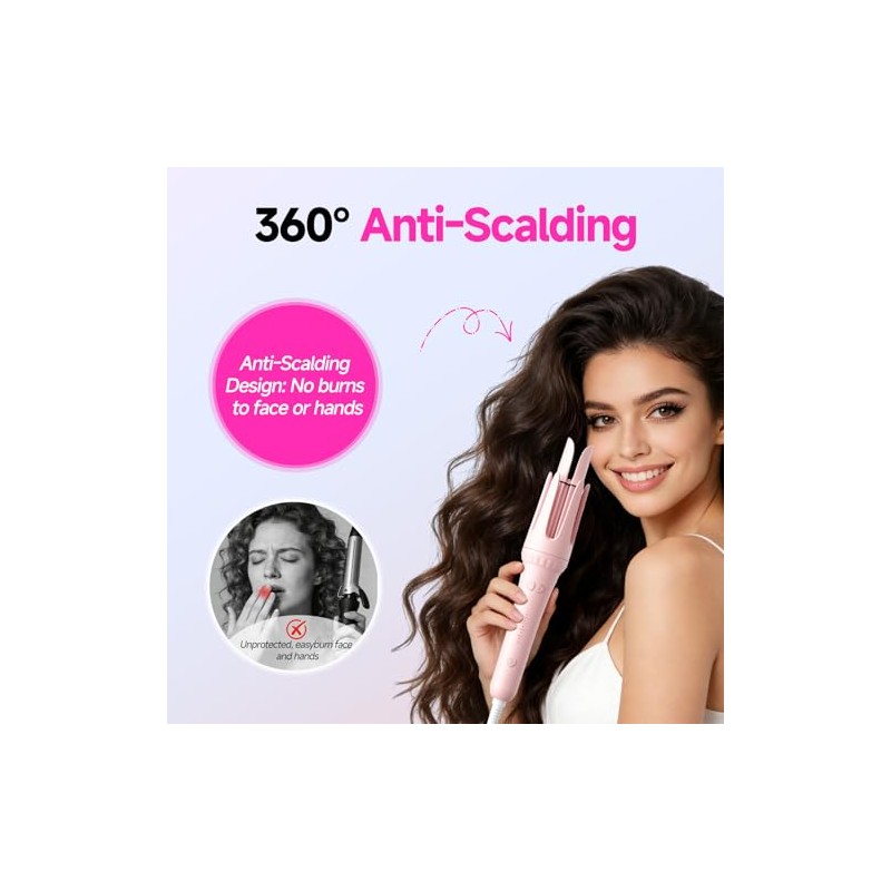 Effortless Auto Curling Iron for Beach Waves & Loose Curls