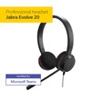 Jabra Evolve 20 MS Stereo Auriculares Alámbrico Diadema Oficina/Centro de