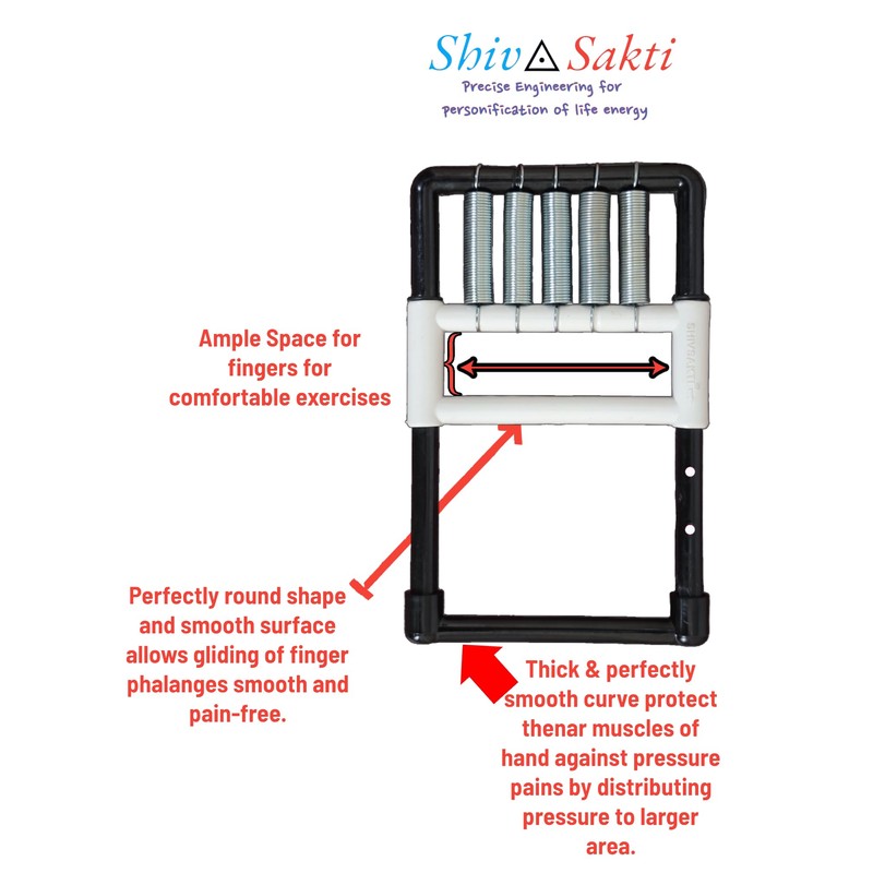 ShivSakti Finger exerciser For Rehabilitation and Physiotherapy Purpose Only
