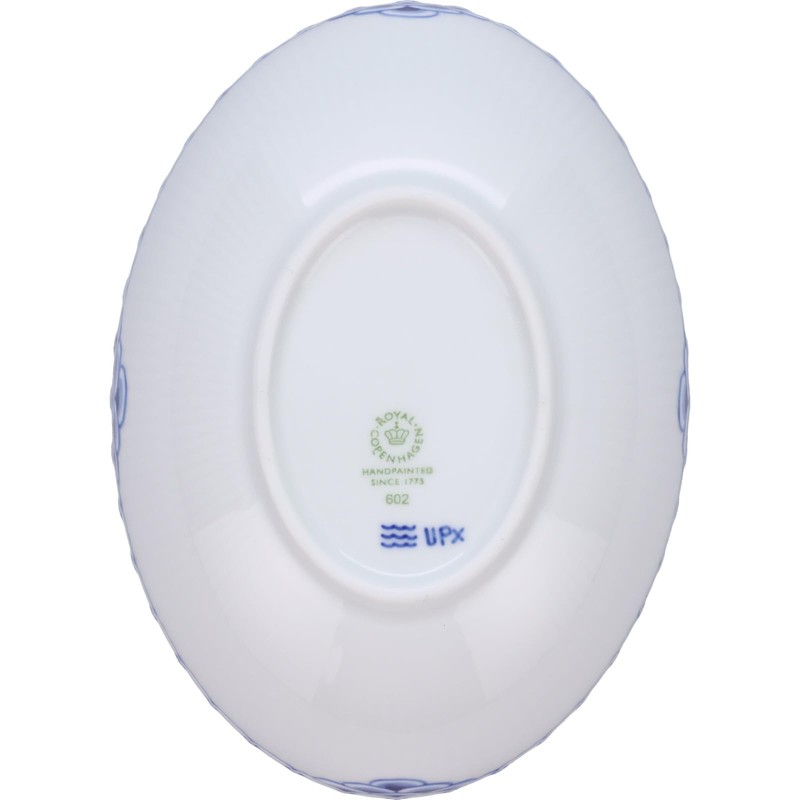 Royal Copenhagen 1058876 Princess Oval Bowl Plate, 6.1 inches (15.5