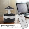UFO Raindrop Humidifier with Colorful Lights Remote Control Timing Humidifier