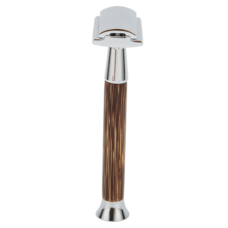 Safety Shaver Professional Double Edge Razor with Heavy Duty Long