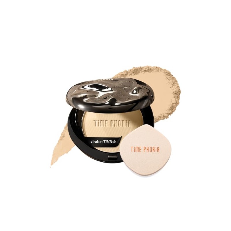 TIMEPHORIA Base de Maquillaje en Polvo Timeless Optima, Alta Cobertura