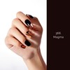 NAILOG Gel Nail Seal Curing Type (20 Pieces), Long Lasting,