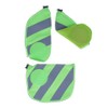 ergobag Zippies 3-Piece Safety Set, Green, Rucksack