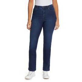 Gloria Vanderbilt Women's Amanda Classic High Rise Tapered Jean Size, Scottsdale, 20 Plus Short