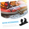 SUPVOX 2pcs Professional Boat Holder Clips Wear-Resistant Nylon Oar Keeper