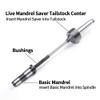 2MT Turning Tools Woodworking Pen Mandrel Bundle with Mandrel Saver,