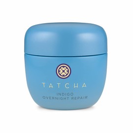 Indigo Overnight Repair | Face Cream & Serum Treatment, Fragrance Free Night Cream, 50 ml | 1.7 oz