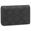 Coach 91633 QBLWO Men's Card Case, Business Card Holder, Signature