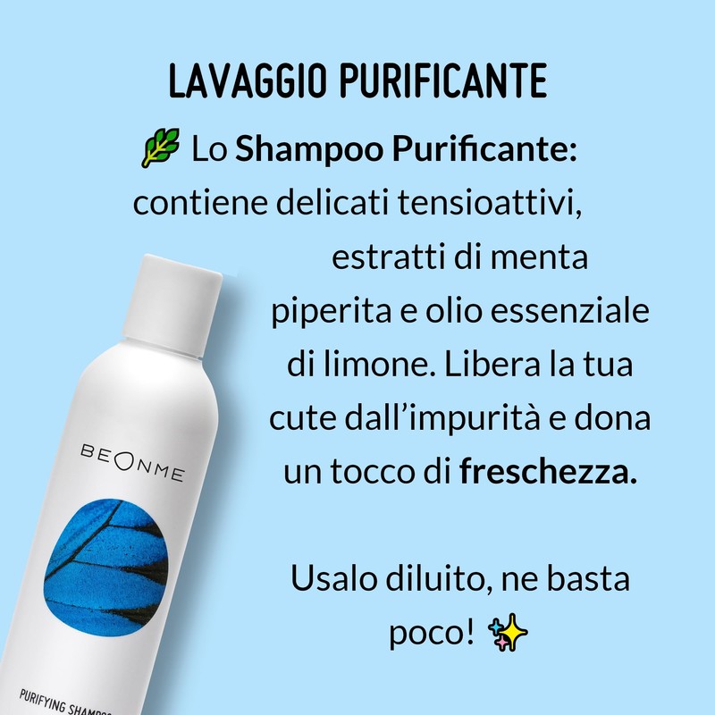 BeOnMe: Hair Purifying Shampoo 200 ml