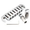 Musiclily Pro 52.5mm Pigtail Style Adjustable Wraparound Bridge Tailpiece for