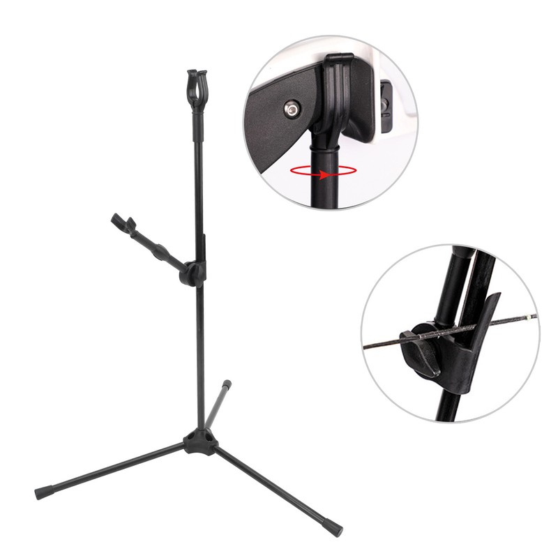 Folding Archery Bow Stand Fiber Glass Multi Directional Adjustable Bow