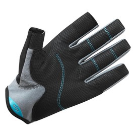 Gill Deckhand Sailing Gloves - Long Fingers with Exposed Finger and Thumb - 50+ UV Sun Protection & Water Repellent