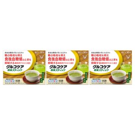 Livita Glucocare Powder Stick, Set of 3, 6.3 oz (180 g) (0.2 oz (6 g) x 30 Bags)