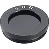POFET Astronomical Telescope Accessories 0.965" Black Sun Filters Full-aluminum Standard