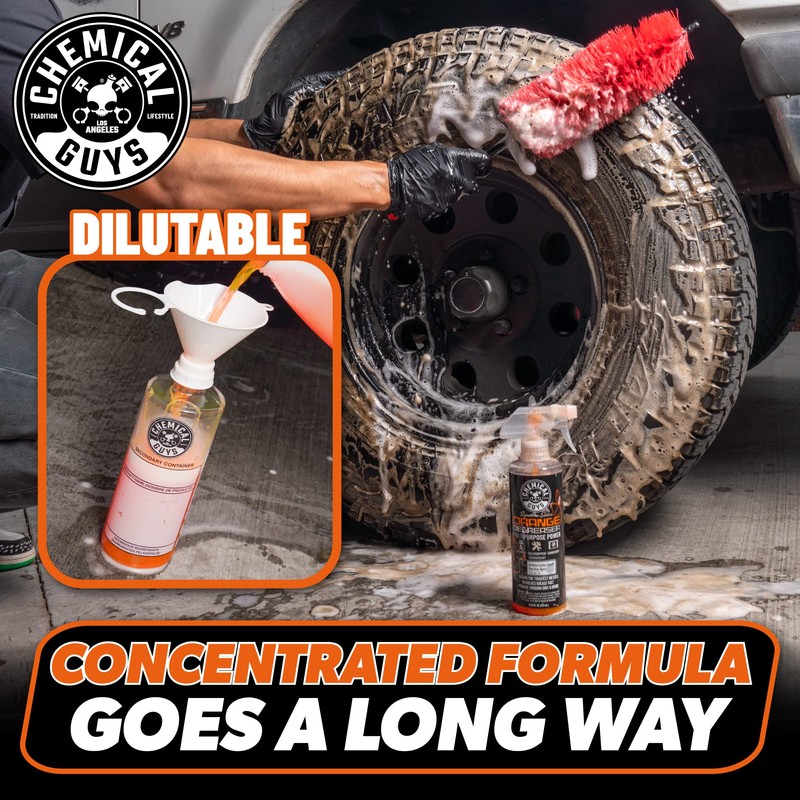 Chemical Guys Signature Series Orange Degreaser, Heavy-duty All-purpose Cleaner For
