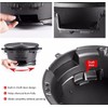 Round Mini Hibachi Grill Outdoor, Portable Small Charcoal Camping Barbecue