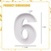 WENPACK 15" Large Fillable Cardboard Number Charcuterie Tray Paper Mache